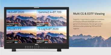 Swit BM-U325,  31.5" 8K 4x12GSDI HDR Zero-Delay UHD Monitor with AI-Calibration