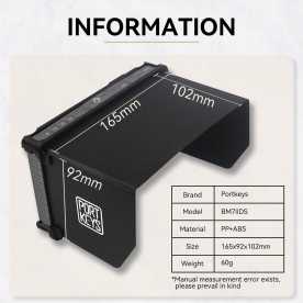 Portkeys BM7 llDS Sunshade, Sonnenblende für Portkeys BM7 llDS Monitore