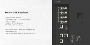 Swit BM-U175, 17.3-inch 4K/8K 12GSDI Studio Monitor