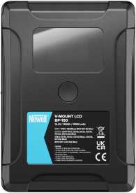 Preview: Newell BP-150LCD, V-Mount Li-Ion Akku 155 Wh/14,4 Volt / 10,5 Ah, USB-Ausgang: 5 V, 3 A, LCD Anzeige