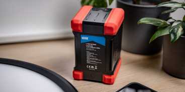 Newell BP-310F, V-Mount Akku 310 Wh / 14,4 Volt / 21 Ah, USB-Ausgang: 5 V, 3 A