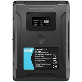 Newell BP-95LCD, V-Mount Li-Ion Akku 99 Wh/14,4 Volt / 7,0 Ah, USB-Ausgang: 5 V, 3 A, LCD Anzeige