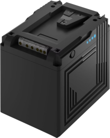 Preview: Newell BP-V142 SLIM, V-Mount Akku 142,1 Wh, 9,6 Ah, USB Output 5V / 2,4A, Gewicht 910 g
