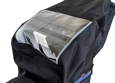camRade rainCover OB/EFP Small, Regenschutz für Broadcast-Kameras mit 5" - 7" Monitor / Sucher