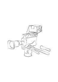 camRade rainCover OB/EFP Small, Regenschutz für Broadcast-Kameras mit 5" - 7" Monitor / Sucher