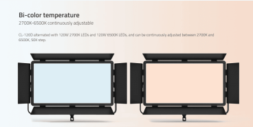 Swit CL-120D, 120W 2:1 Bi-color SMD LED panel light