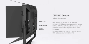 Swit CL-120D, 120W 2:1 Bi-color SMD LED panel light