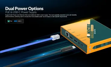 AVMATRIX DE21-4K PRO, Bidirektionale Umwandlung zwischen 4K-HDMI und NDI