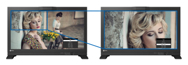 Preview: EIZO ColorEdge PROMINENCE CG1, 30,5" 4K (4096 x 2160) HDR Referenz-Monitor, HDMI, 12G/6G/3G/HD-SDI, Display Port und SFP28