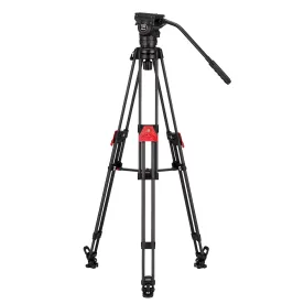 Camgear Elite 6 CF MS, Carbon Fiber Tripod System with Mid-level Spreader