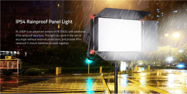 Swit PL-E90P Akku Kit ( 2x PB-R290S+), Waterproof 3rd Generation 90W LED Panel Light, ultra slim, V-Mount
