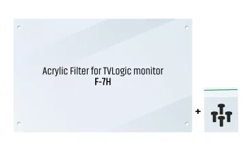 Acrylic Filter for TVLogic F-7H & F-7HS, clear protection filter for monitors