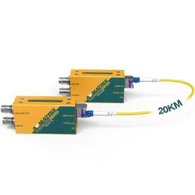 AVMatrix FE1121 3G-SDI Fiber Extender-Kit, bis 20km Leitungslänge, 3GBit Level A