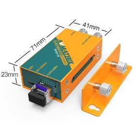 Preview: AVMatrix FE1121 3G-SDI Fiber Extender-Kit, bis 20km Leitungslänge, 3GBit Level A
