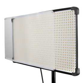 Preview: Fomex FL1200, Flexibles, dimmbares LED Licht mit 60W, DMX, 3200K - 5600K, V-Mount Akkusystem