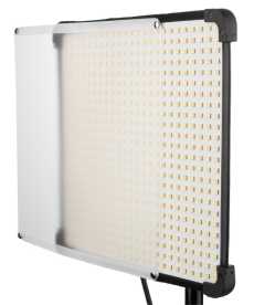 Preview: Fomex FL600, Flexibles, dimmbares LED Licht mit 60W, 3200K - 5600K, V-Mount Akkusystem