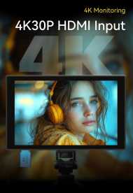 Portkeys HD7T, 7" 1.000nits Monitor mit HDMI In mit NP-F Akku-Mount