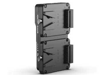 Swit KA-M20C, FlyDuo - Dual Pocket V-mounts Hot-Swap Adaptor with USB-C out, compatible with Mino V-mount batteries