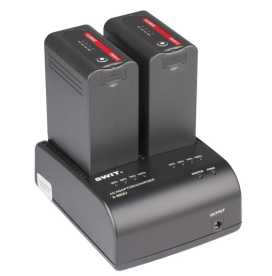 Swit LB-SU75*2+S-3602U KIT, Set aus 2x BP-U Akku und 1x 2-Kanal-Simultan Netz-/Ladegerät
