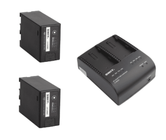 Swit LB-SU90C*2+S-3602U KIT, 2* 90Wh USB-C BP-U DV batteries + 1*S-3602U Dual Channel Charger