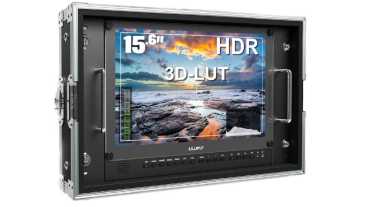 Lilliput BM150-4KS, 15,6" 4K Videomonitor mit HD-SDI & HDMI, Quad in Flightcase