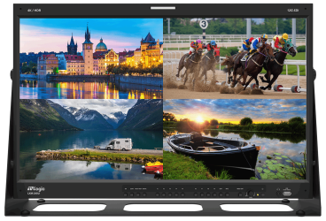 TVLogic LXM-240U, 24" 4K/UHD 12G-Quad Multi View Monitor