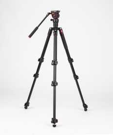 Swit MUF50 Aluminum Camera Tripod KIT, with SWIT TH50 Fluid Video Head, 5kg Payload, Soft Bag