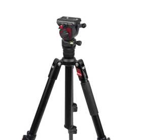 Preview: Swit MUF50 Aluminum Camera Tripod KIT, with SWIT TH50 Fluid Video Head, 5kg Payload, Soft Bag
