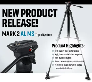 Preview: Camgear MARK 2 AL MS, Playload 5 kg, Bowl 75 mm