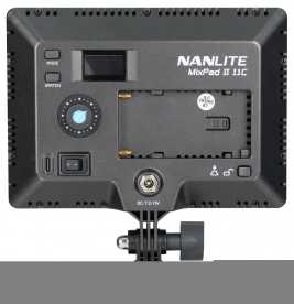 Preview: NANLITE MixPad ll 11C, Dimmbare 13 RGBWW LED-Leuchte mit 13W Hochleistungs-LEDs
