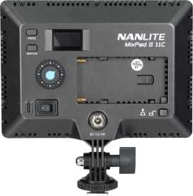 Preview: NANLITE MixPad ll 11C, Dimmbare 13 RGBWW LED-Leuchte mit 13W Hochleistungs-LEDs