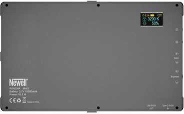 Preview: Newell RGB-W Rangha Max LED, kompakt, 18,5 W Leistung, vollständiger RGB-Farbraum, intergrierter Akku