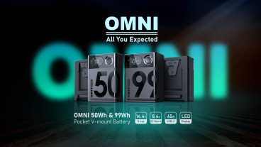 SWIT OMNI-50S mini Pocket V-Mount, 50Wh, LCD-Display, USB-C, D-Tap, USB-A, DC-8V