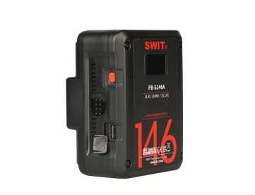 Preview: Swit PB-S146A 146Wh Multi-Sockets Square Cine Battery, Gold-Mount