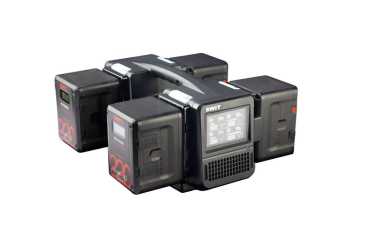 Swit PC-P461A 4x6A Super Fast Gold mount Charger, 4-ch simultaneous charging with 6A super fast charging current