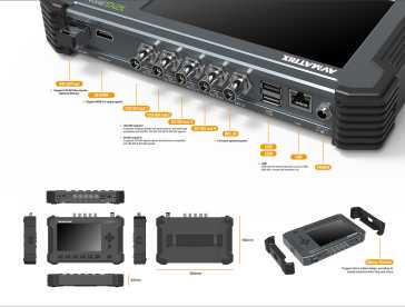 AVMatrix PG4K, 12G-SDI & 4K HDMI2.0 Pattern Generator