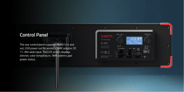 Swit PL-E90L l 90W Bi-color Long Ratio LED Panel