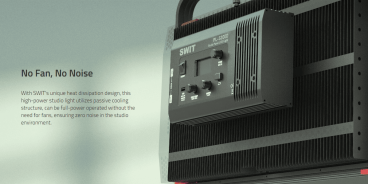 Swit PL-S300D, 300W Bi-Color Soft-light Studio TLCI99 LED Panel Light, SWIT Free Design for Lighting Studios