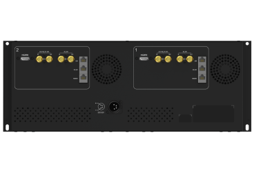 Preview: TVLogic R-9D, Dual 10.1” 12G Ready 4RU Rack-Mount Monitor Preview: TVLogic R-9D, Dual 10.1” 12G Ready 4RU Rack-Mount Monitor