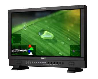 SWIT S-1223F, 21.5-inch Full HD Waveform Studio LCD Monitor, False Color, Tally, Color Calibartion