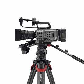 Sachtler System aktiv12T flowtech100 MS   geeignet für eine Traglast von 0 - 14 kg.