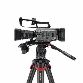 Sachtler System aktiv14T flowtech100 MS   geeignet für eine Traglast von 0 - 16 kg.