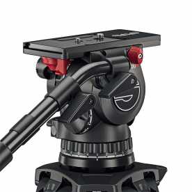 Sachtler System aktiv14T flowtech100 MS   geeignet für eine Traglast von 0 - 16 kg.