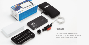 Swit S-2712, 12W Pocket RGBW SMD LED Light