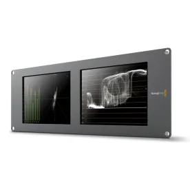 Preview: Blackmagic SmartScope Duo 4K 2, Zwei 8" LCD SDI/HD-SDI/3G SDI (3HE), Waveform, TFT Display Active Matrix LCD