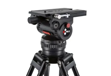 Preview: Camgear V60 Studio/OB AL MS, Aluminum Tripod System incl. V60 Studio/OB Fluid Head, Mid Level Spreader