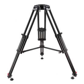 Preview: Camgear V90 Studio/OB AL MS, Aluminum Tripod System, OB Heavy-Duty Fluid Head, Mid Level Spreader, Tripod Bag