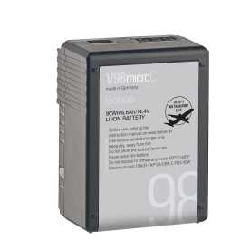 Bebob V98microC, micro V-Mount Li-Ion Akku, 14,4V / 6,6Ah/95Wh, USB-C PD3, D-Tap