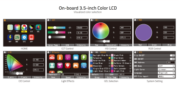 Swit VANGO-100, Slim professional 100W RGBW LED Panel Light, V-Mount, DMX&APP