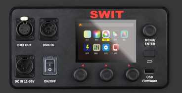 Swit VANGO-100LH l 8:1 RGBW Panel Light 2.1cm ultra slim, without Bag and Gooseneck, Natural-Soft 100W SMD-LED, V-Mount&DMX&APP.